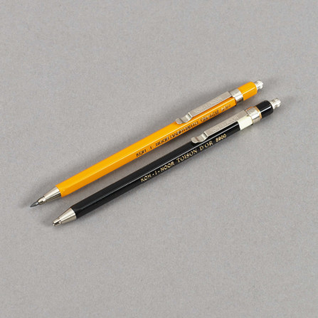 Koh-I-Noor 5311 Druckbleistift  Schwarz Bleistiftmine Mechanische Kupplung 5,6 mm Durchmesser  